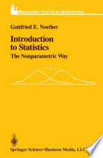Introduction to Statistics: The Nonparametric Way /