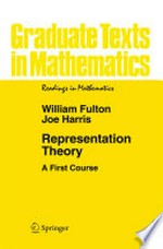 Representation Theory: A First Course 