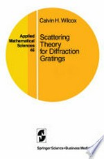 Scattering Theory for Diffraction Gratings
