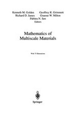 Mathematics of Multiscale Materials