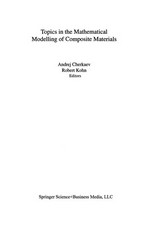 Topics in the Mathematical Modelling of Composite Materials