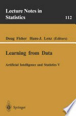 Learning from Data: Artificial Intelligence and Statistics V /