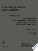 Computing Science and Statistics: Statistics of Many Parameters: Curves, Images, Spatial Models 