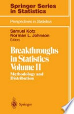 Breakthroughs in Statistics: Methodology and Distribution /