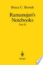 Ramanujan’s Notebooks: Part II