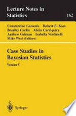 Case Studies in Bayesian Statistics: Volume V 