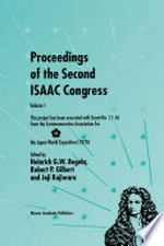 Proceedings of the Second ISAAC Congress: Volume 1: This project has been executed with Grant No. 11–56 from the Commemorative Association for the Japan World Exposition (1970) 