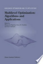 Multilevel Optimization: Algorithms and Applications