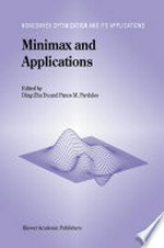 Minimax and Applications