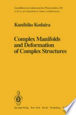 Complex Manifolds and Deformation of Complex Structures