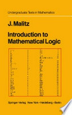 Introduction to Mathematical Logic: Set Theory Computable Functions Model Theory /