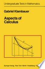 Aspects of Calculus