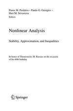 Nonlinear Analysis: Stability, Approximation, and Inequalities