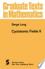 Cyclotomic Fields II