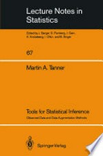 Tools for Statistical Inference: Observed Data and Data Augmentation Methods /