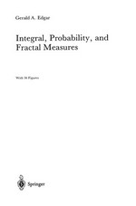 Integral, Probability, and Fractal Measures