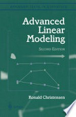 Advanced Linear Modeling: Multivariate, Time Series, and Spatial Data; Nonparametric Regression and Response Surface Maximization 