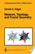 Measure, Topology, and Fractal Geometry