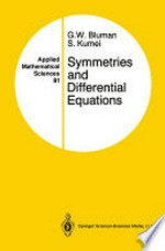 Symmetries and Differential Equations