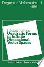 Quadratic Forms in Infinite Dimensional Vector Spaces