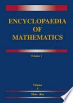 Encyclopaedia of Mathematics: Monge — Ampère Equation — Rings and Algebras /
