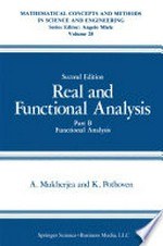 Real and Functional Analysis: Part B: Functional Analysis /