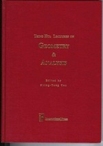 Tsing Hua lectures on geometry & analysis