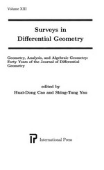 Geometry, analysis and algebraic geometry: forty years of the Journal of Differential Geometry 
