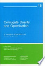 Conjugate duality and optimization