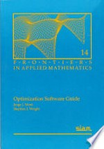 Optimization software guide