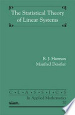 The statistical theory of linear systems