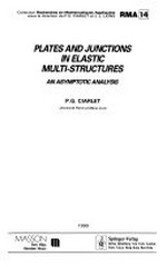 Plates and junctions in elastic multistructures: an asymptotic analysis