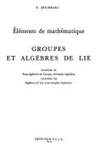 Groupes et algèbres de Lie. 7-8