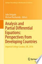 Analysis and Partial Differential Equations: Perspectives from Developing Countries: Imperial College London, UK, 2016 