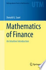 Mathematics of Finance: An Intuitive Introduction 