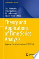 Theory and Applications of Time Series Analysis: Selected Contributions from ITISE 2018 
