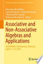 Associative and Non-Associative Algebras and Applications: 3rd MAMAA, Chefchaouen, Morocco, April 12-14, 2018 
