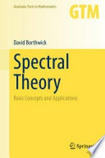 Spectral Theory: Basic Concepts and Applications 