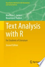 Text Analysis with R: For Students of Literature /