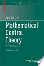 Mathematical Control Theory: An Introduction 