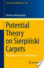 Potential Theory on Sierpiński Carpets: With Applications to Uniformization /