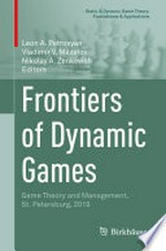 Frontiers of Dynamic Games: Game Theory and Management, St. Petersburg, 2019 