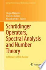 Schrödinger Operators, Spectral Analysis and Number Theory: In Memory of Erik Balslev /