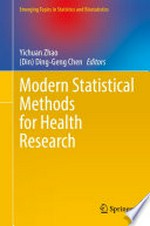 Modern Statistical Methods for Health Research