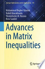 Advances in Matrix Inequalities