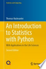 An Introduction to Statistics with Python: With Applications in the Life Sciences /