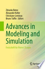 Advances in Modeling and Simulation: Festschrift for Pierre L'Ecuyer /