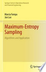 Maximum-Entropy Sampling: Algorithms and Application /
