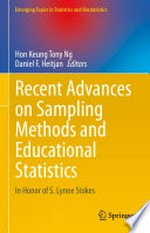 Recent Advances on Sampling Methods and Educational Statistics: In Honor of S. Lynne Stokes /