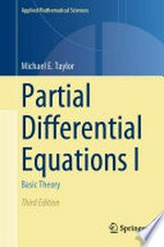 Partial Differential Equations I: Basic Theory /